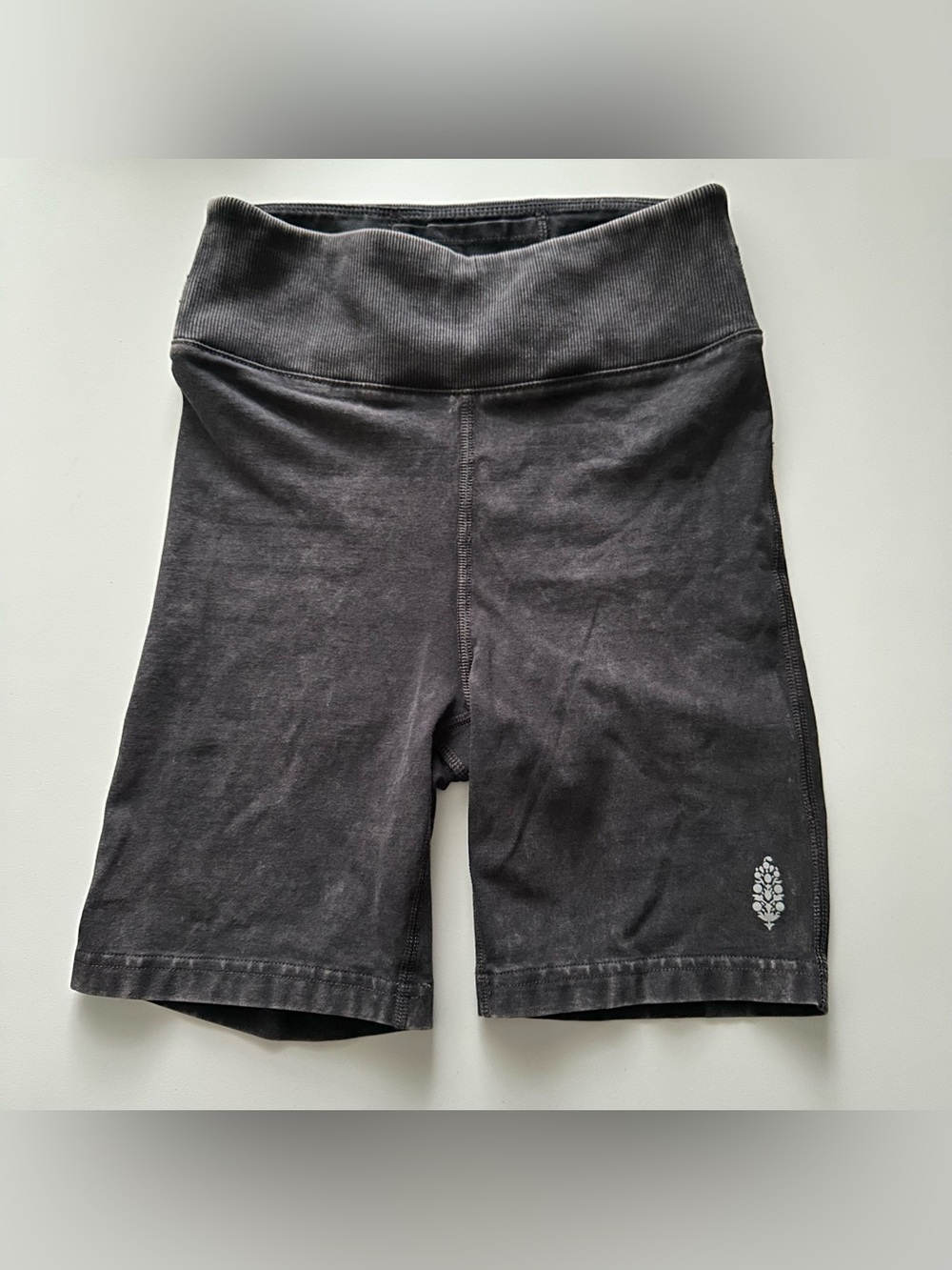 Free People Movement High-Waist Black Shorts XXS